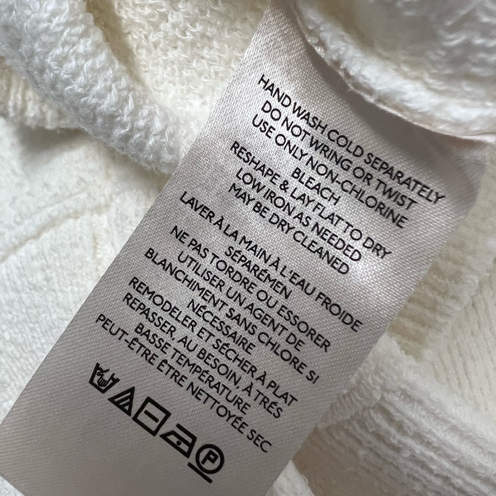 NWT $168 The Free People Ottoman Tunic Sweater - Ecru - Picture 7 of 10